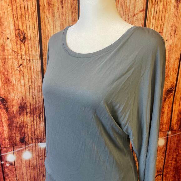 prAna NWT Simone dress size XL recycled sustainable weathered blue NEW - Picture 1 of 8